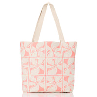ALOHA COLLECTION REVERSIBLE TOTE / LATTICE / SUN BAKED