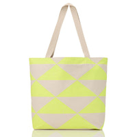 ALOHA COLLECTION REVERSIBLE TOTE / LEI ALOHA / HIGHLIGHTER SANDSTONE