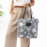 ALOHA COLLECTION  REVERSIBLE TOTE / PEKELO / VINTAGE BLACK