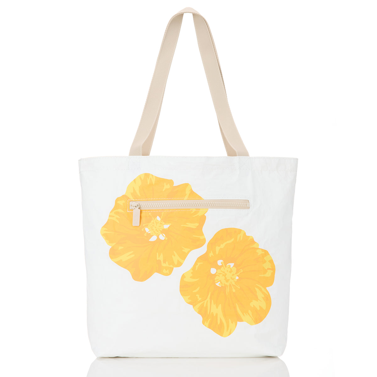 ALOHA COLLECTION REVERSIBLE TOTE / PUA ILIMA / GOLDEN