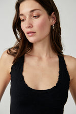FREE PEOPLE HERE FOR YOU CAMI - BLACK 1648