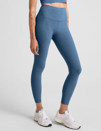 BEYOND YOGA SPACEDYE CAUGHT IN THE MIDI HIGH WAISTED LEGGING - WASHED DENIM SD3243