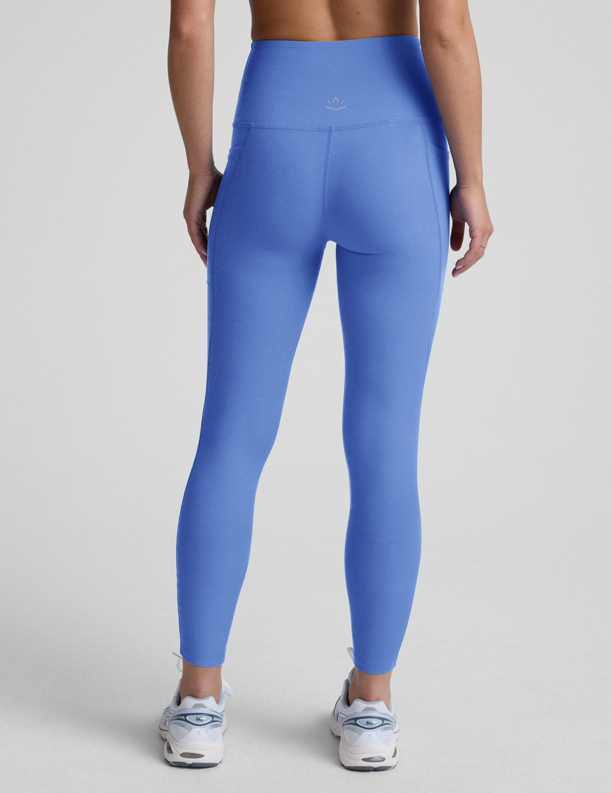 BEYOND YOGA SPACEDYE OUT OF POCKET HIGH WAISTED MIDI LEGGING - WILD FLOWER BLUE HEATHER SD3452