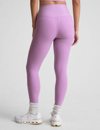 BEYOND YOGA AT YOUR LEISURE HIGH WAIST MIDI LEGGING - LILAC PETAL HEATHER SD3463