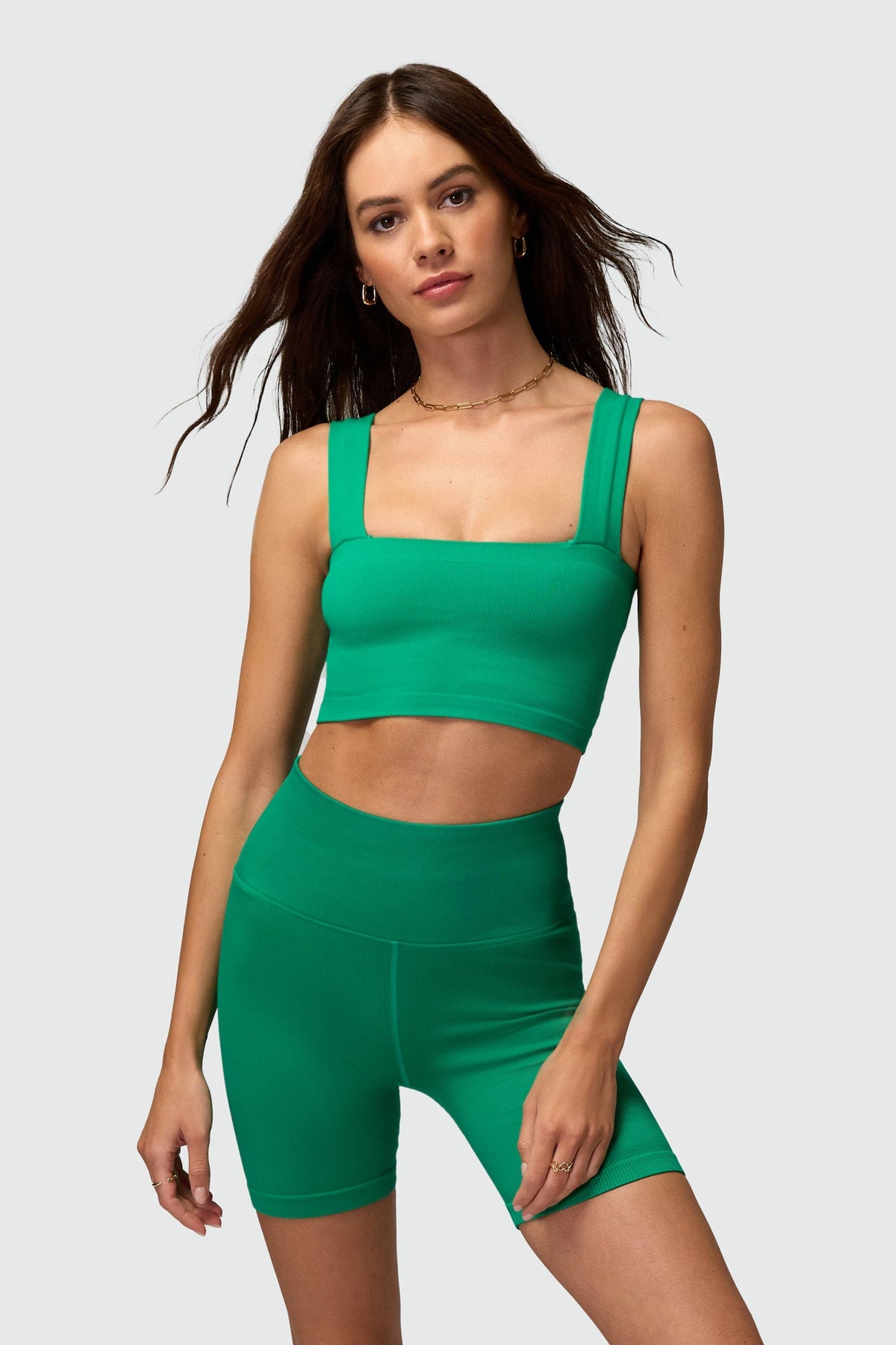 SPIRITUAL GANGSTER RIA SEAMLESS BRA - JADE