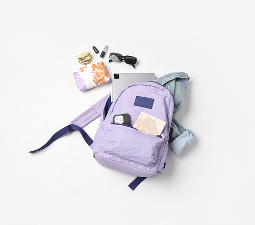 ALOHA COLLECTION KEEP IT LIGHT BACKPACK / PYTHON / AMETHYST