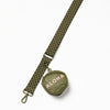 ALOHA COLLECTION ALOHA PETITE CHECK STRAP - OLIVE