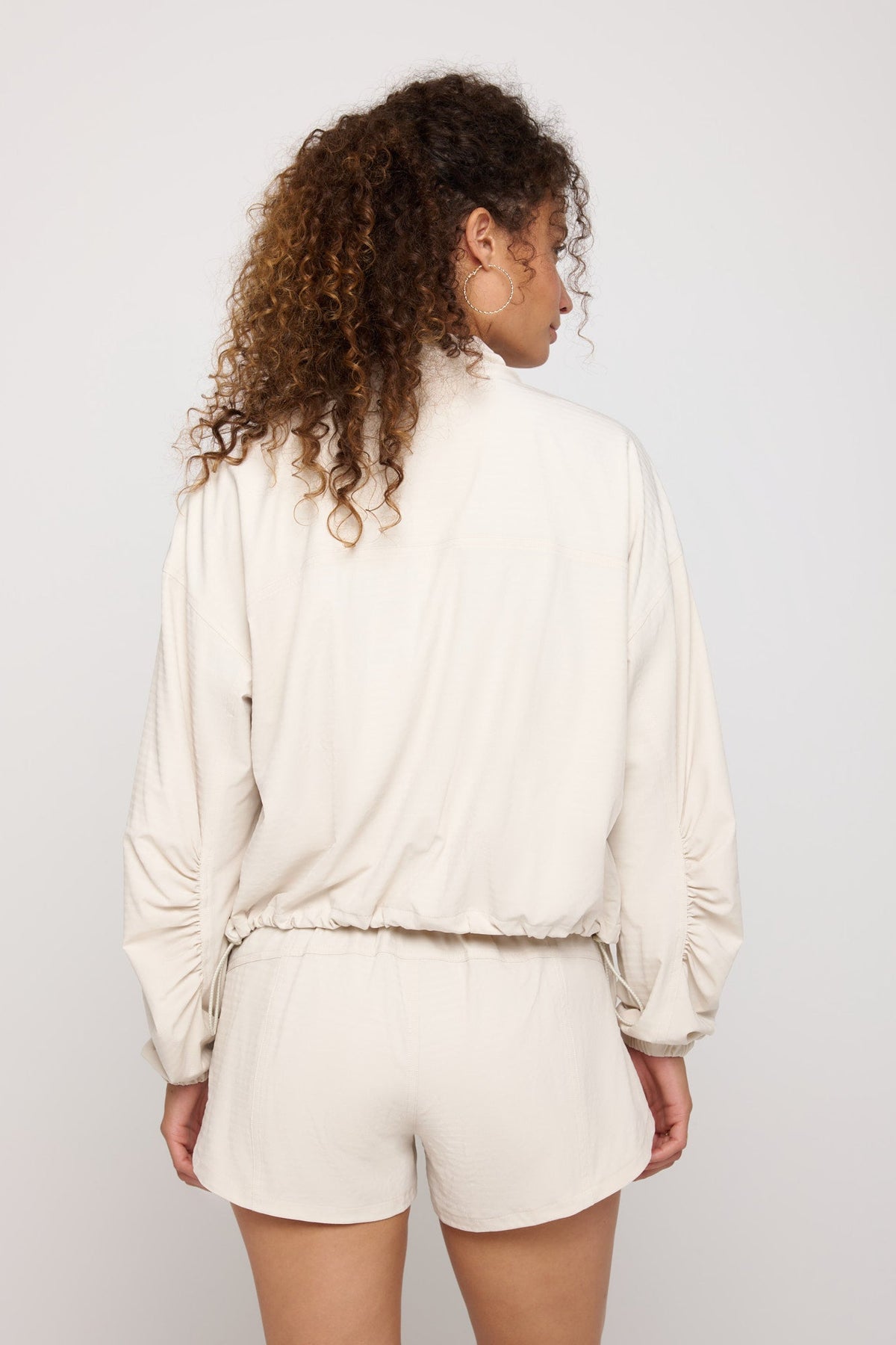 SPIRITUAL GANGSTER ELANA WOVEN JACKET - BIRCH