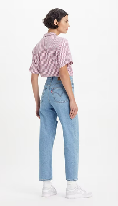 LEVIS RIBCAGE STRAIGHT ANKLE - IN THE MIDDLE 0196