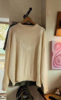 BYBYE STUDIO HALE COLLECTION EMBROIDERED LEI SWEATER