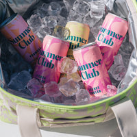 ALOHA COLLECTION PACKABLE COOLER / SUMMER CLUB / HIGHLIGHTER ON SANDSTONE