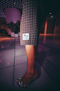 SABBI TOKYO PLAID JORT