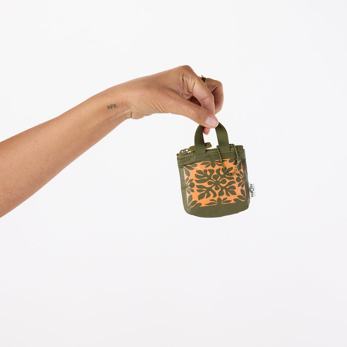 ALOHA COLLECTION TINY TRIPPER / KAULU / PAPAYA OLIVE