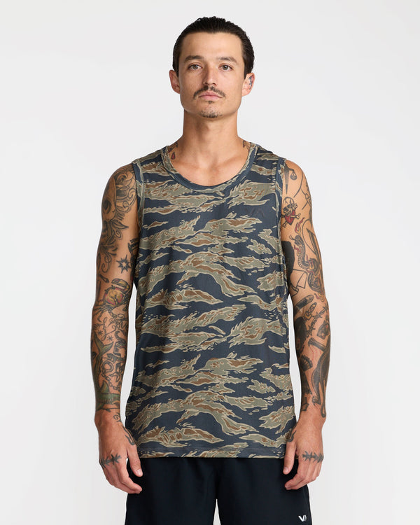RVCA SPORT VENT TANK TOP - TMV6