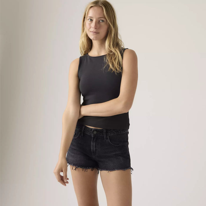 LEVIS LOW RISE WOMENS SHORTS - FAVORABLE MOMENT 0003
