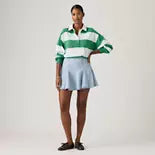 LEVI'S GODET MINI SKIRT - SOFT STONE BLUE 5502