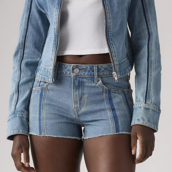 LEVIS LOW RISE WOMENS SHORTS - SHADOW WORK SHORT