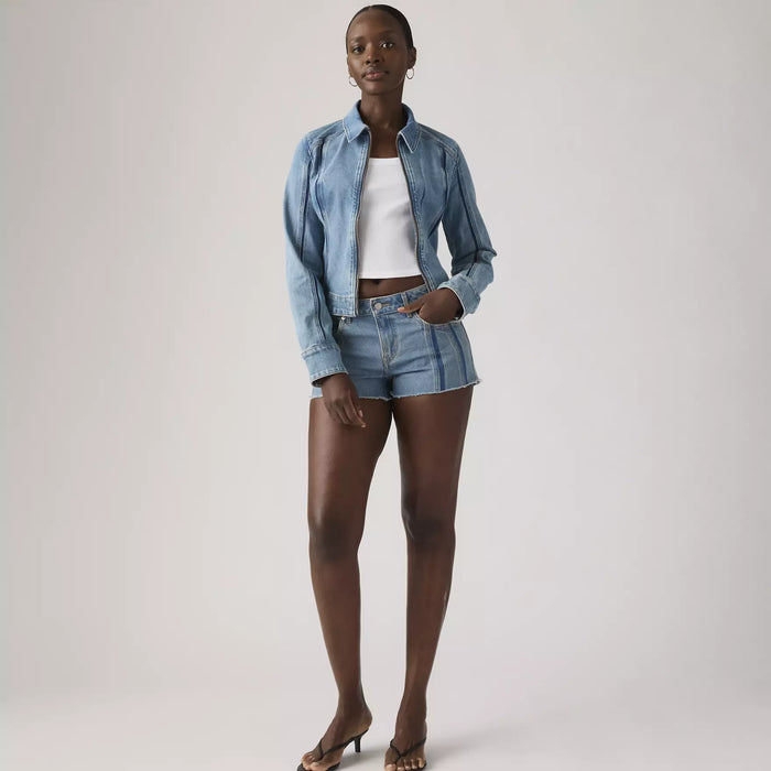 LEVIS LOW RISE WOMENS SHORTS - SHADOW WORK SHORT