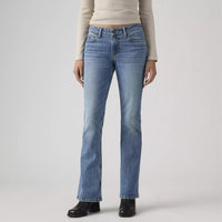 LEVIS LOW SLIM BOOTCUT WOMENS JEANS - KICK START 0002