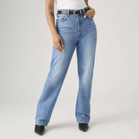 LEVI'S RIBCAGE FULL LENGTH JEANS - DANCE AROUND 0008