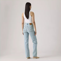 LEVI'S RIBCAGE FULL LENGTH JEANS - BLASTED STONE 0045