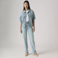 LEVI'S RIBCAGE FULL LENGTH JEANS - BLASTED STONE 0045