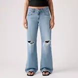 LEVIS LOW LOOSE WOMENS JEANS - SHAKEY GROUND 0044