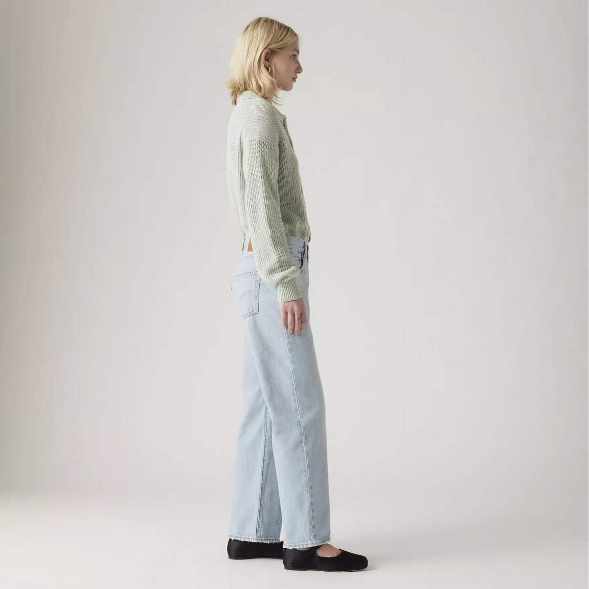 LEVIS 501 '90S ANKLE WOMENS JEANS - BY YOUR SIDE 0001