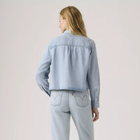 LEVIS LOGAN SHIRT - TENCEL BLASTED STONE TOP 0001