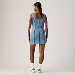LEVIS SEAMED ZIP DRESS - SHADOW WORK 0001