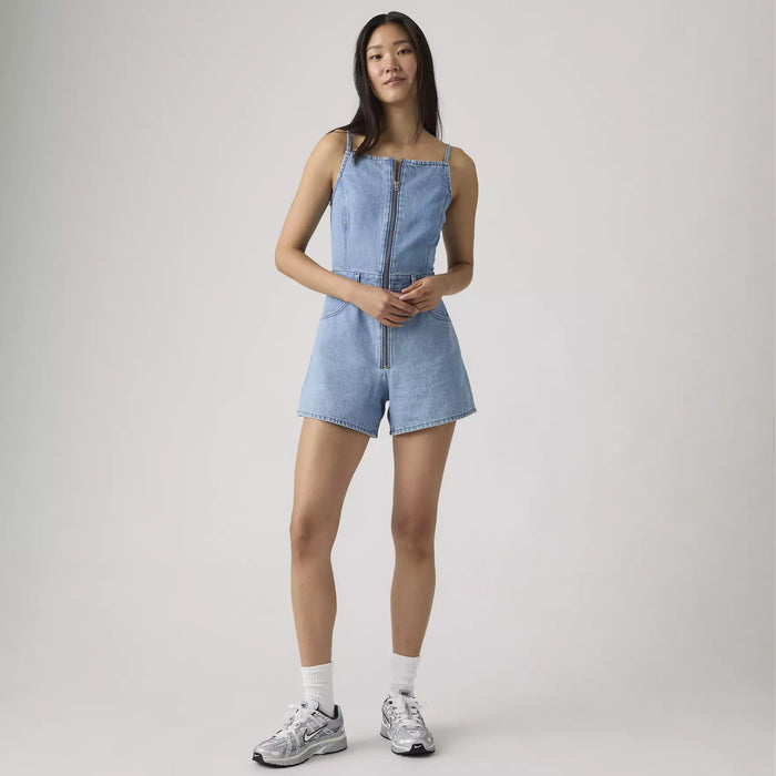 LEVI'S SQUARE NECK ROMPER JUMPSUIT - I WONT 0001