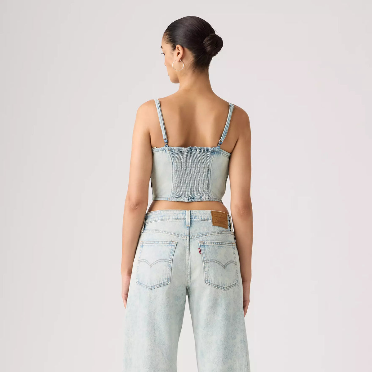 LEVIS SQUARE NECK TANK - CIELITO LINDO 0001