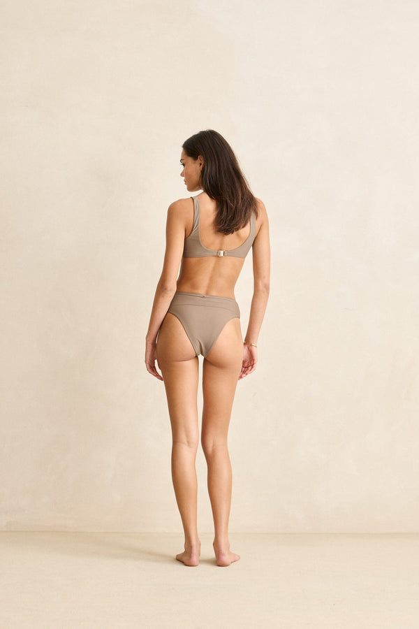 RHYTHM CLASSIC HI WAIST PANT - TAUPE