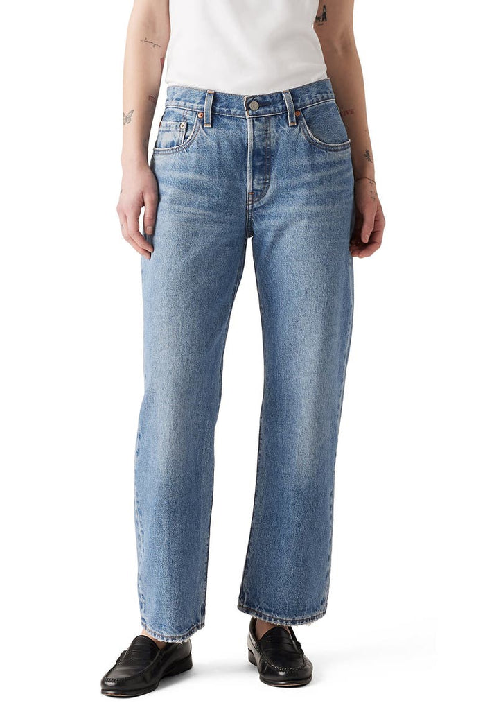 LEVIS 501 '90S ANKLE WOMENS JEANS - SWEETEST TABOO 0002