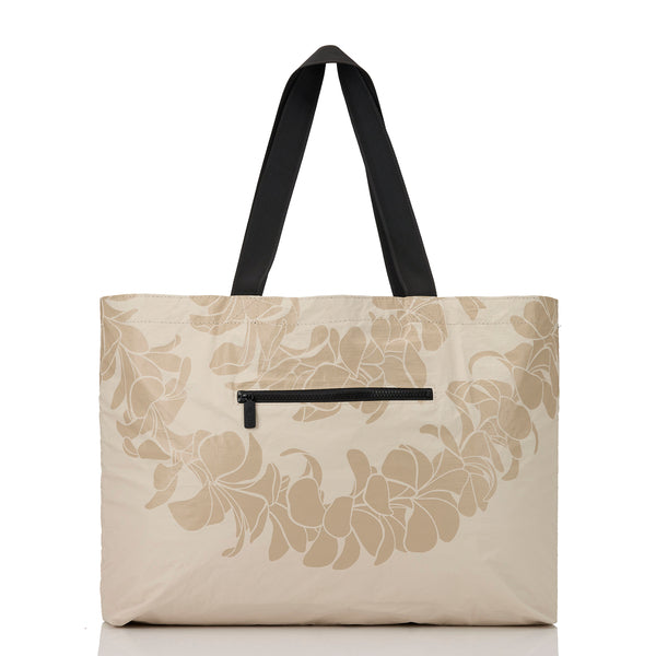 ALOHA COLLECTION HOLO HOLO / PLUMERIA LEI / SANDSTONE BLACK