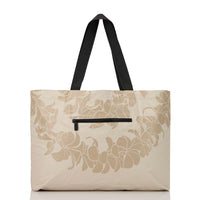 ALOHA COLLECTION HOLO HOLO / PLUMERIA LEI / SANDSTONE BLACK