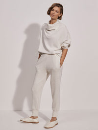 VARLEY THE SLIM CUFF PANT 25" - IVORY