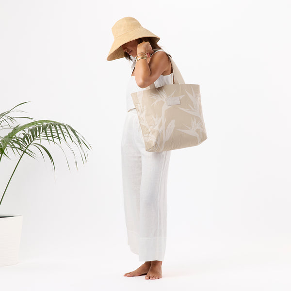 ALOHA COLLECTION DAY TRIPPER / PARADISE TINY STRIPE / ICED COFFEE SANDSTONE