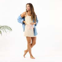 ALOHA COLLECTION MINI / PUA CHECK / PEACHY