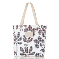ALOHA COLLECTION REVERSIBLE TOTE / PALAKA FLEUR / NEPTUNE