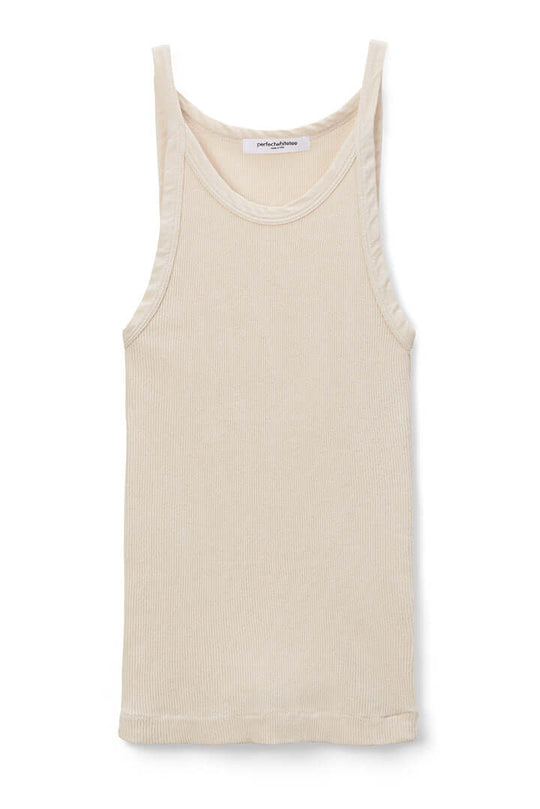 PERFECT WHITE TEE ANNIE TANK - SUGAR