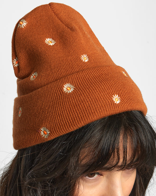 RVCA EMBROIDERED ESSENTIAL BEANIE - CZN0