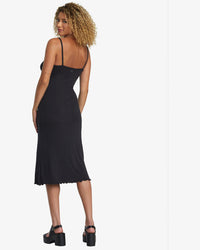 RVCA SLINK MIDI DRESS - RVB