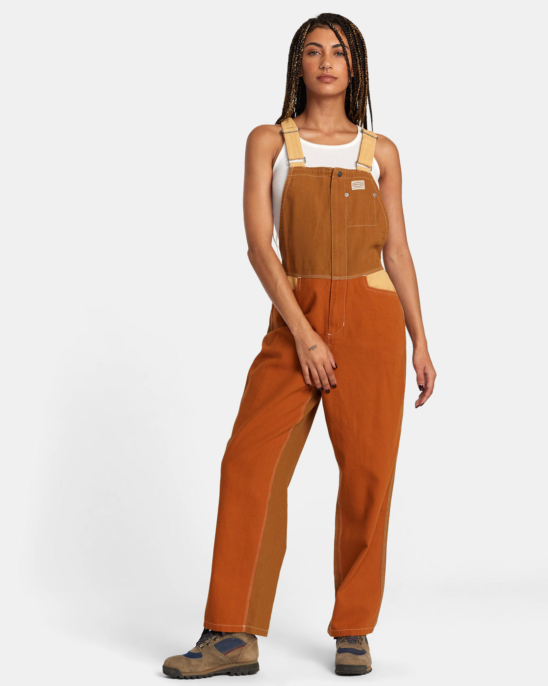 RVCA TRADER OVERALL OVERALLS - MUL