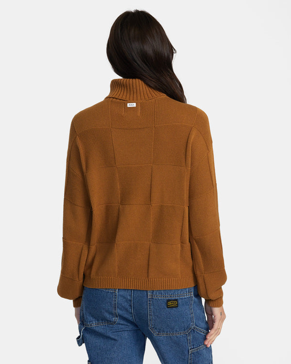 RVCA VINEYARD TURTLENECK SWEATER - CPP0