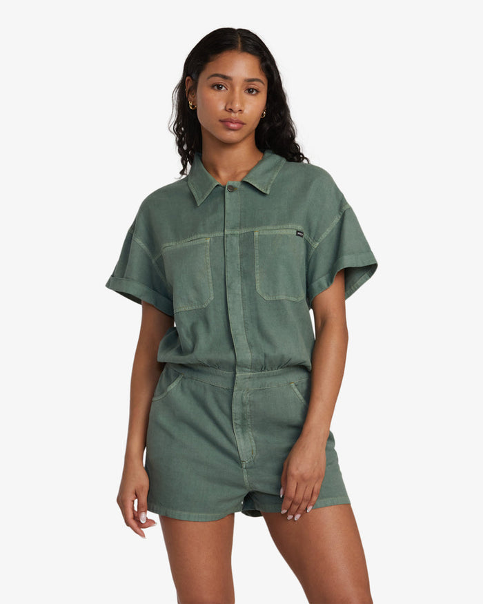 RVCA CADET ROMPER ONESIE - GNB0
