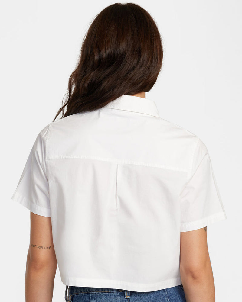 RVCA RECESSIONS SHORT SLEEVE SHIRT - WPW