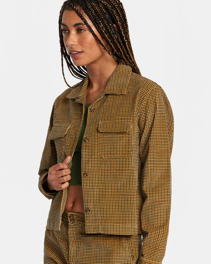 RVCA LAY OVER OVERSHIRT - TAN