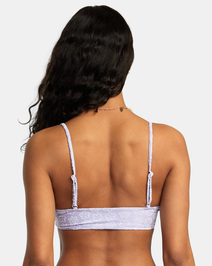 RVCA DELIA HIGH TRIANGLE BIKINI TOP - IRS