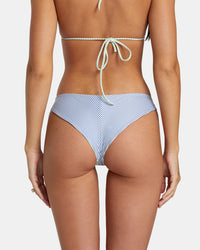 RVCA TRI STRIPE REVERSIBLE CHEEKY BIKINI BOTTOMS - MUL